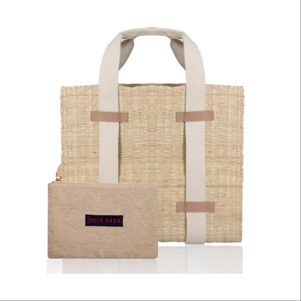 NWT Mola Sasa Natural Chumichagua Large Tote